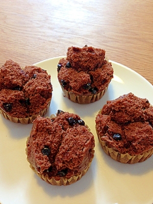 もちもちチョコ蒸しパン レシピ 作り方 By りゅう8673 楽天レシピ