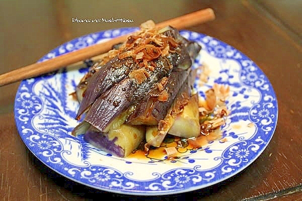 蒸し茄子＊シンプル