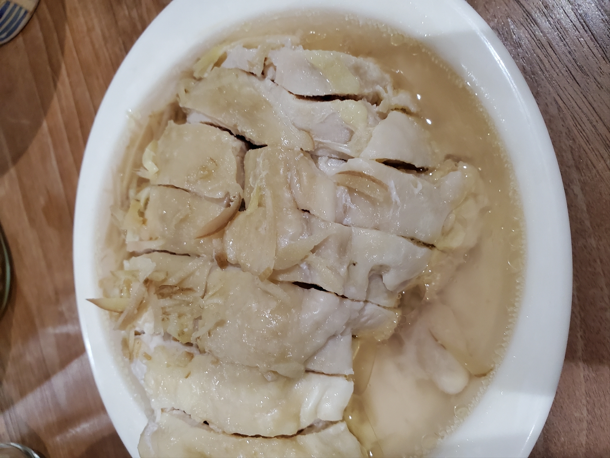 むね肉のせいろ蒸し