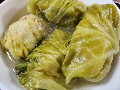 ロールキャベツ☆静かにコトコト煮込みました