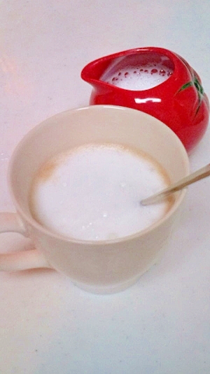 お家で簡単♪カプチーノ♪おうちカフェ気分