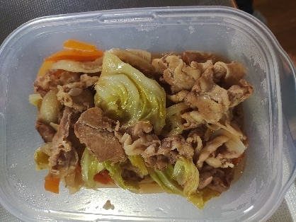 豚肉野菜炒め