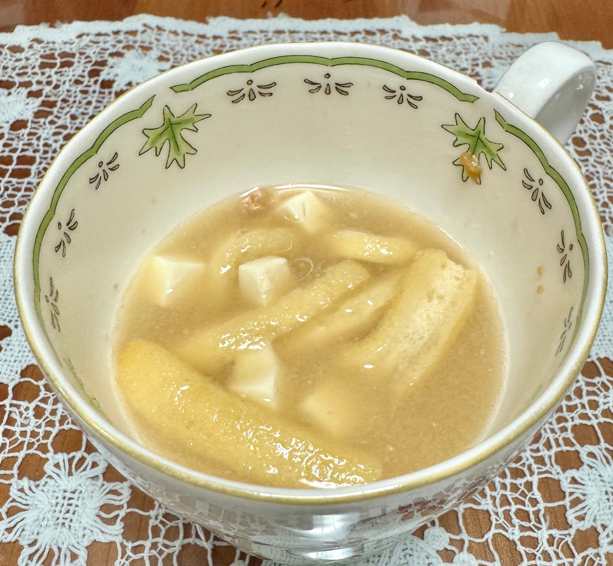 (3)簡単にマグカップで！作り置きの納豆味噌で☆味噌汁