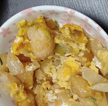 ローストチキンの残りde親子丼