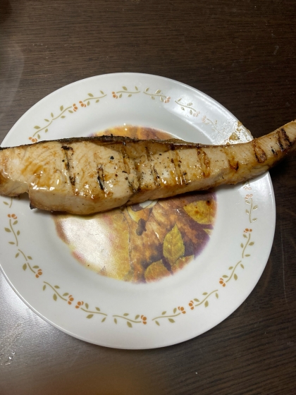 ぶりの照り焼き