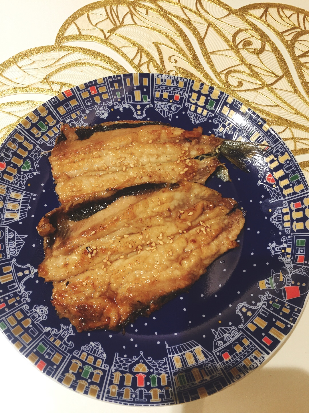 イワシの蒲焼き