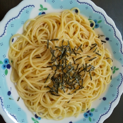 市販の明太パスタにちょい足しで美味しく♪