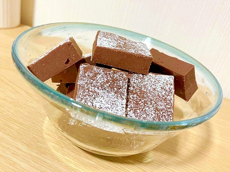 生クリームなし！牛乳で作る生チョコ