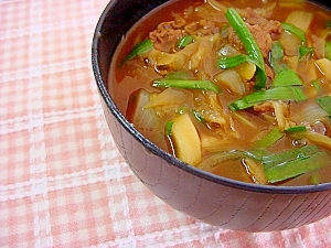 余ったカレールウで簡単♪カレーうどん♪