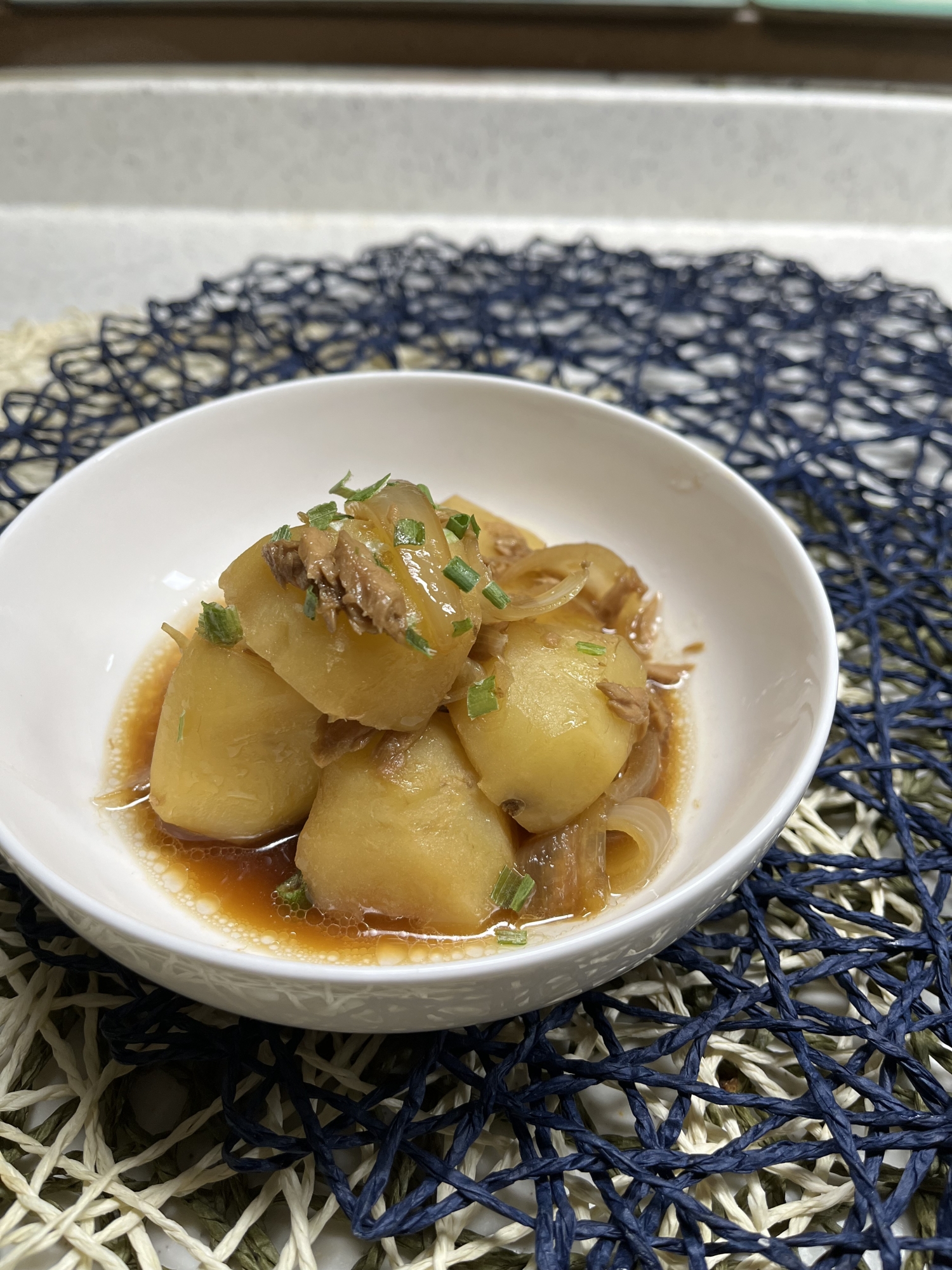 ツナ缶で♬じゃがいもの煮物