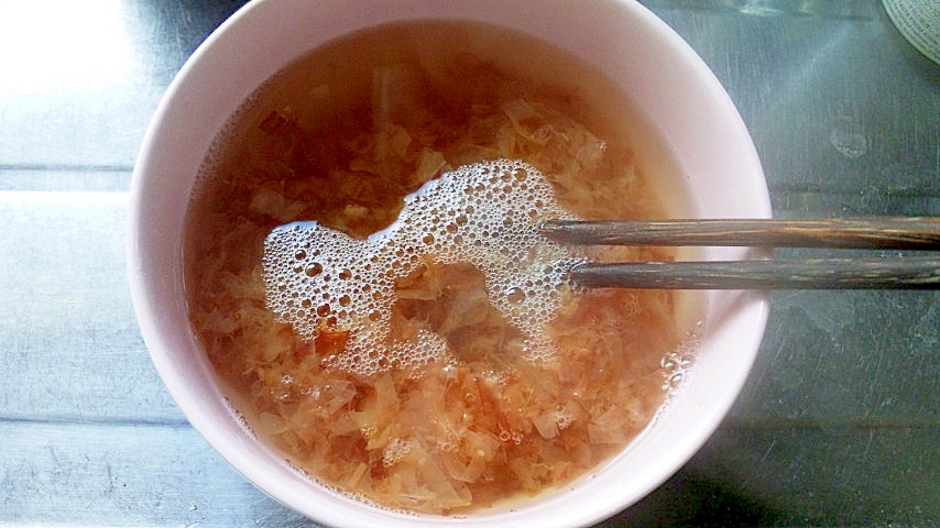 二日酔いに 鰹湯 かちゅーゆ レシピ 作り方 By まいたけ天 楽天レシピ