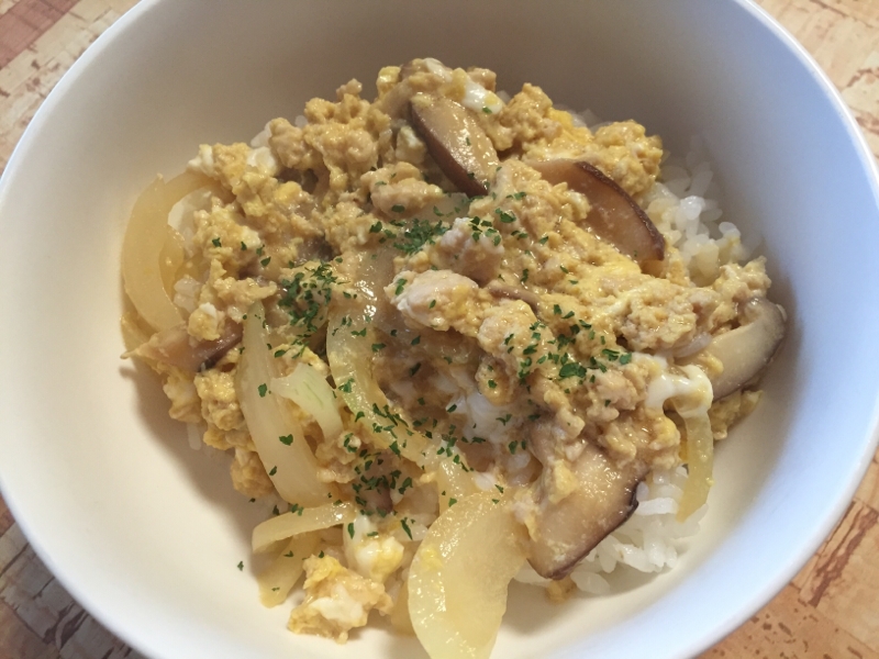 ★即席‼︎★ふわ鶏玉丼♪