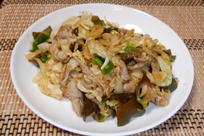 甜麺醤なし☆回鍋肉風