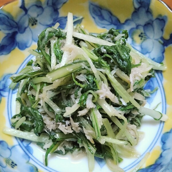 水菜としらすのポン酢炒め レシピ 作り方 By Poko2525 楽天レシピ 水菜としらすのポン酢炒め レシピ 作り方 By Poko2525 楽天レシピ