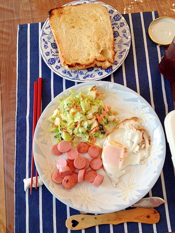 授乳婦の☆ある日のヘルシーなのんびりランチ