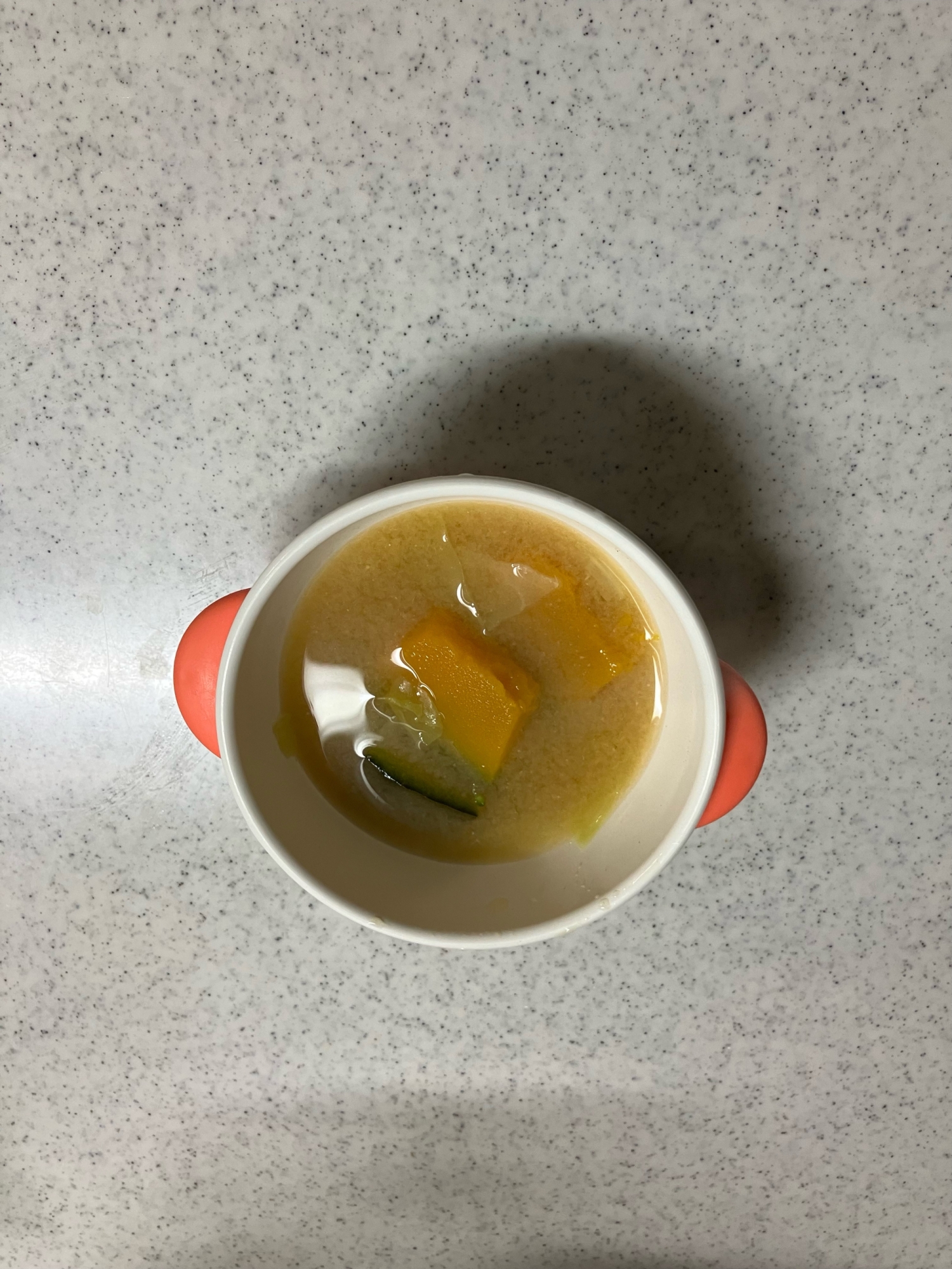 かぼちゃとキャベツのみそ汁