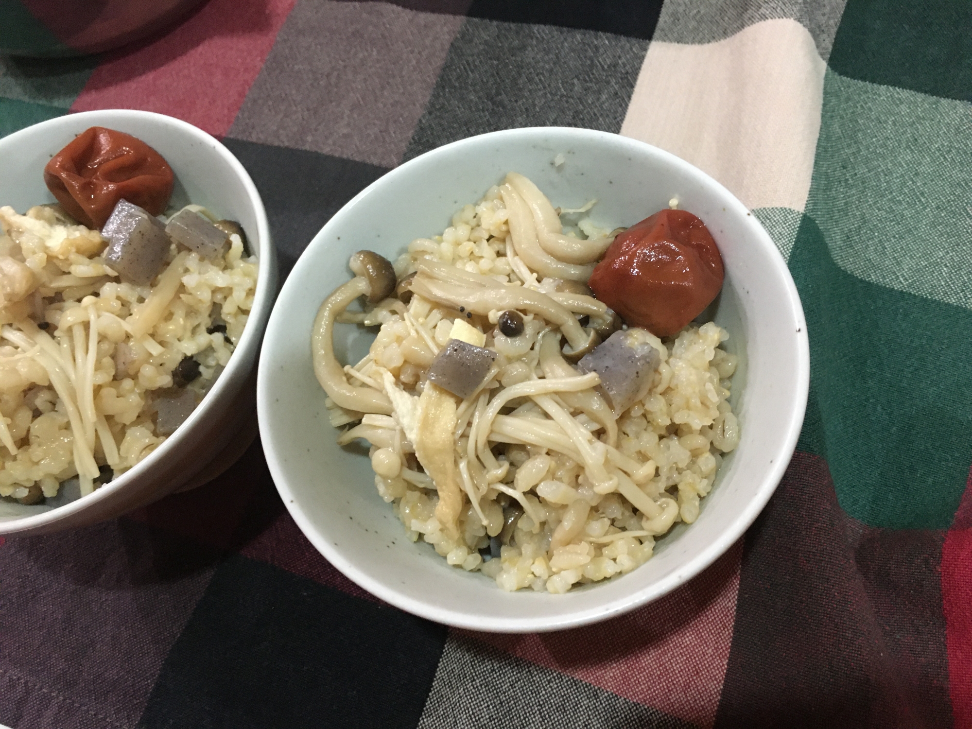 きのこの炊き込みご飯