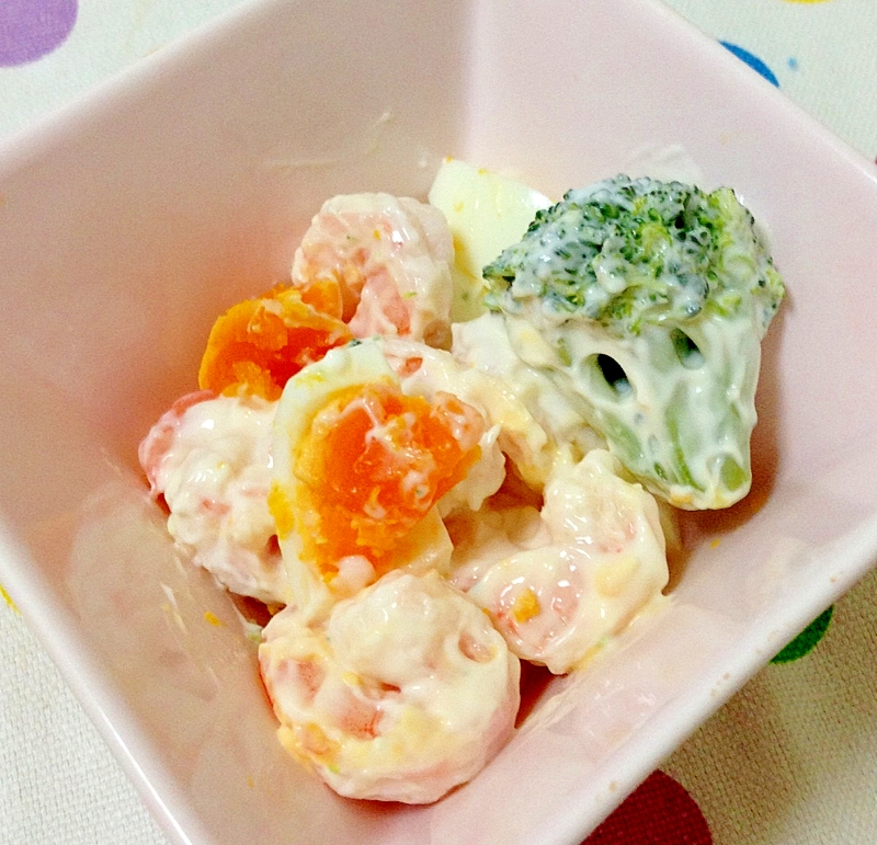 デパ地下風 小エビとブロッコリーのサラダ レシピ 作り方 By ゆず茶55 楽天レシピ
