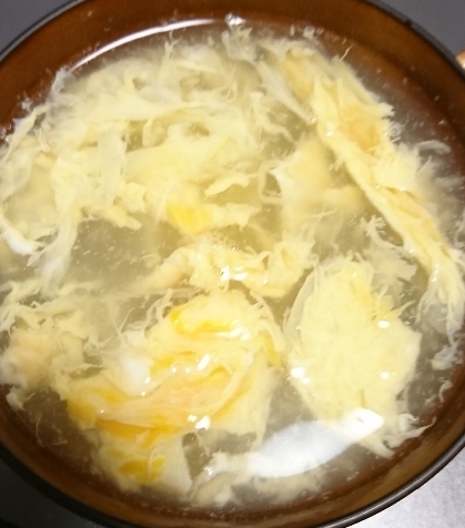 白だしで☆簡単卵スープ