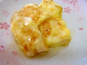 赤ちゃんも食べれるおやつ＊麩レンチトースト