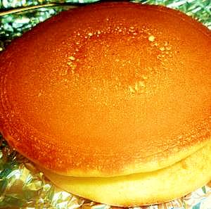 ホットケーキどら焼き風 レシピ 作り方 By りーまるん 楽天レシピ