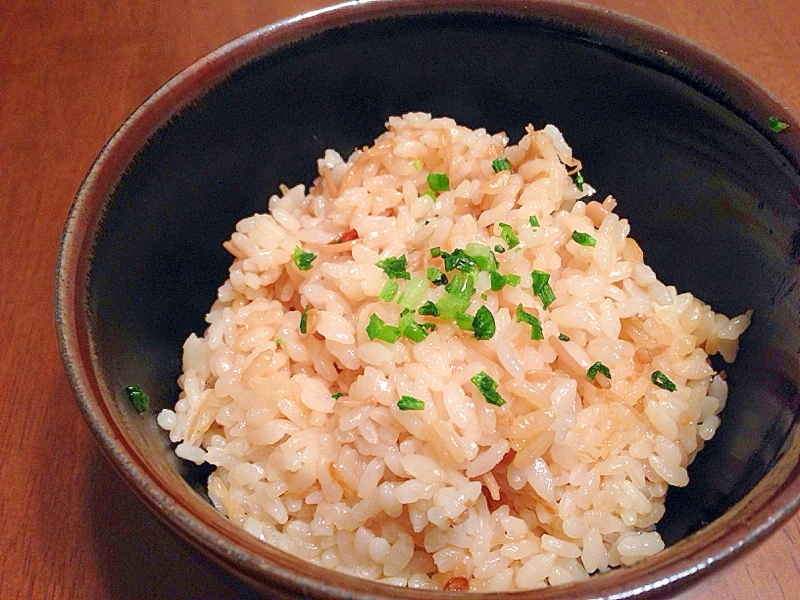 ☆困った時の「ナメタケ炊き込みご飯」☆