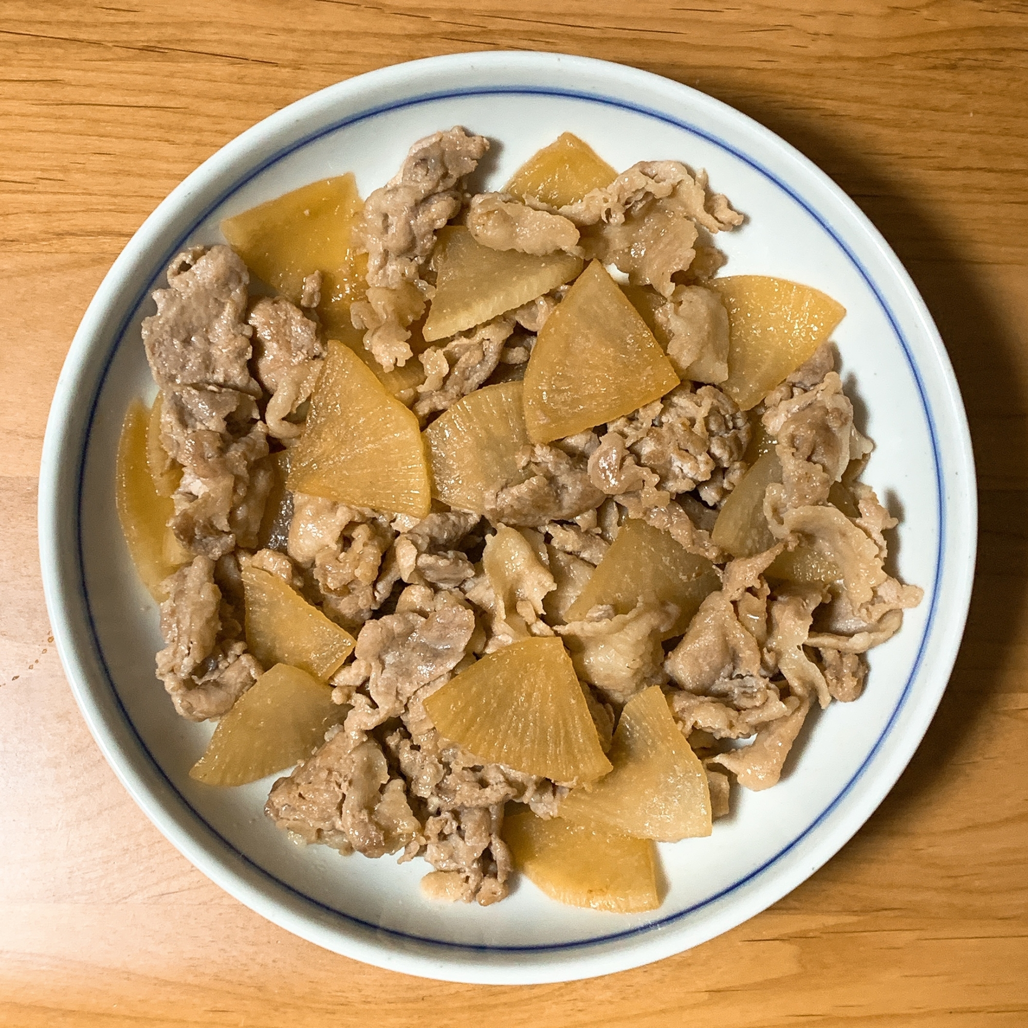 豚肉と大根の煮物