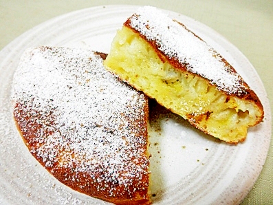 ホットケーキミックスを使ったバナナパンケーキ レシピ 作り方 By 米しま子 楽天レシピ ホットケーキミックスを使ったバナナパンケーキ レシピ 作り方 By 米しま子 楽天レシピ