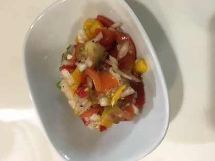 とっても簡単！いろんな料理に使えるサルサソース☆