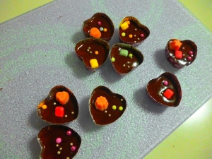 ホワイトデーに 超簡単カップチョコ レシピ 作り方 By Venico15 楽天レシピ ホワイトデーに 超簡単カップチョコ レシピ 作り方 By Venico15 楽天レシピ