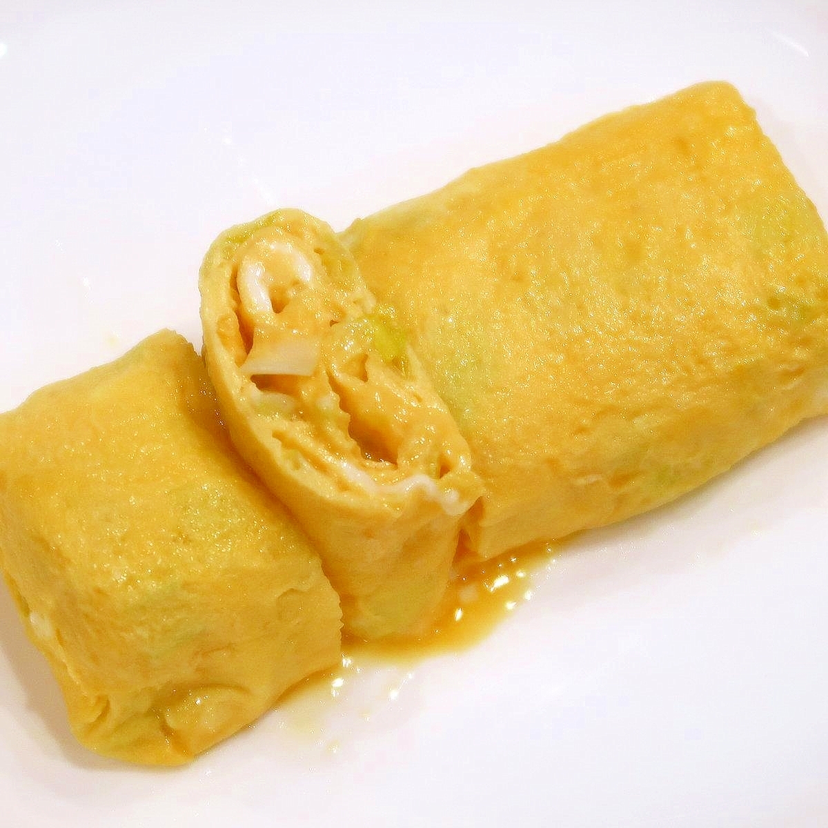 黄ニラ(黄色の韮)入り厚焼き卵