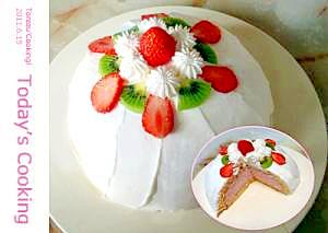 ドーム形のヨーグルトムースケーキです Fp使用 レシピ 作り方 By Torezu 楽天レシピ
