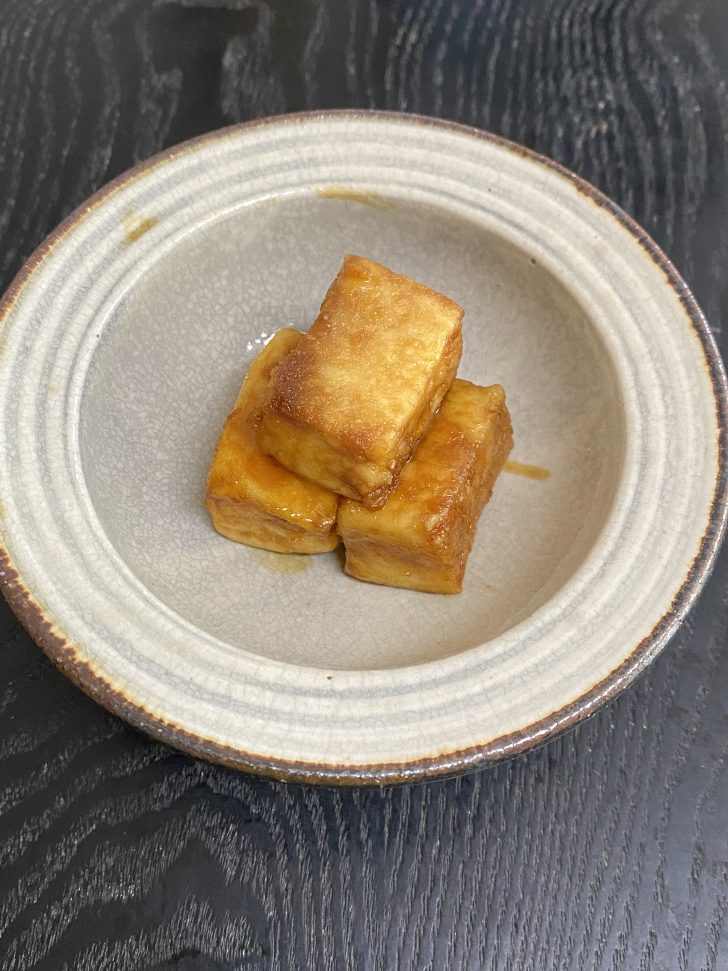 調味料２つ！　高野豆腐の甘辛焼き