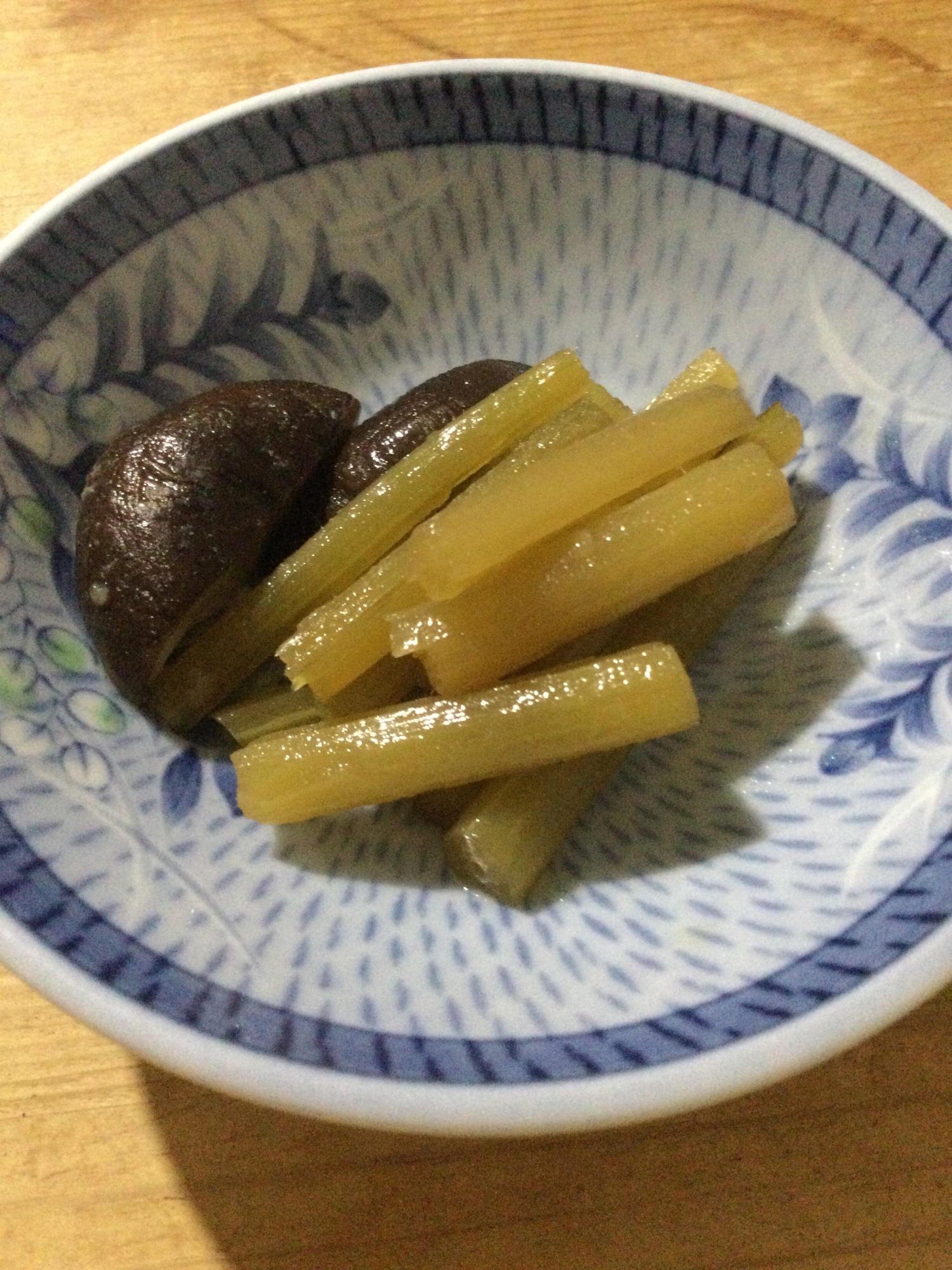ふきと椎茸の煮物♪