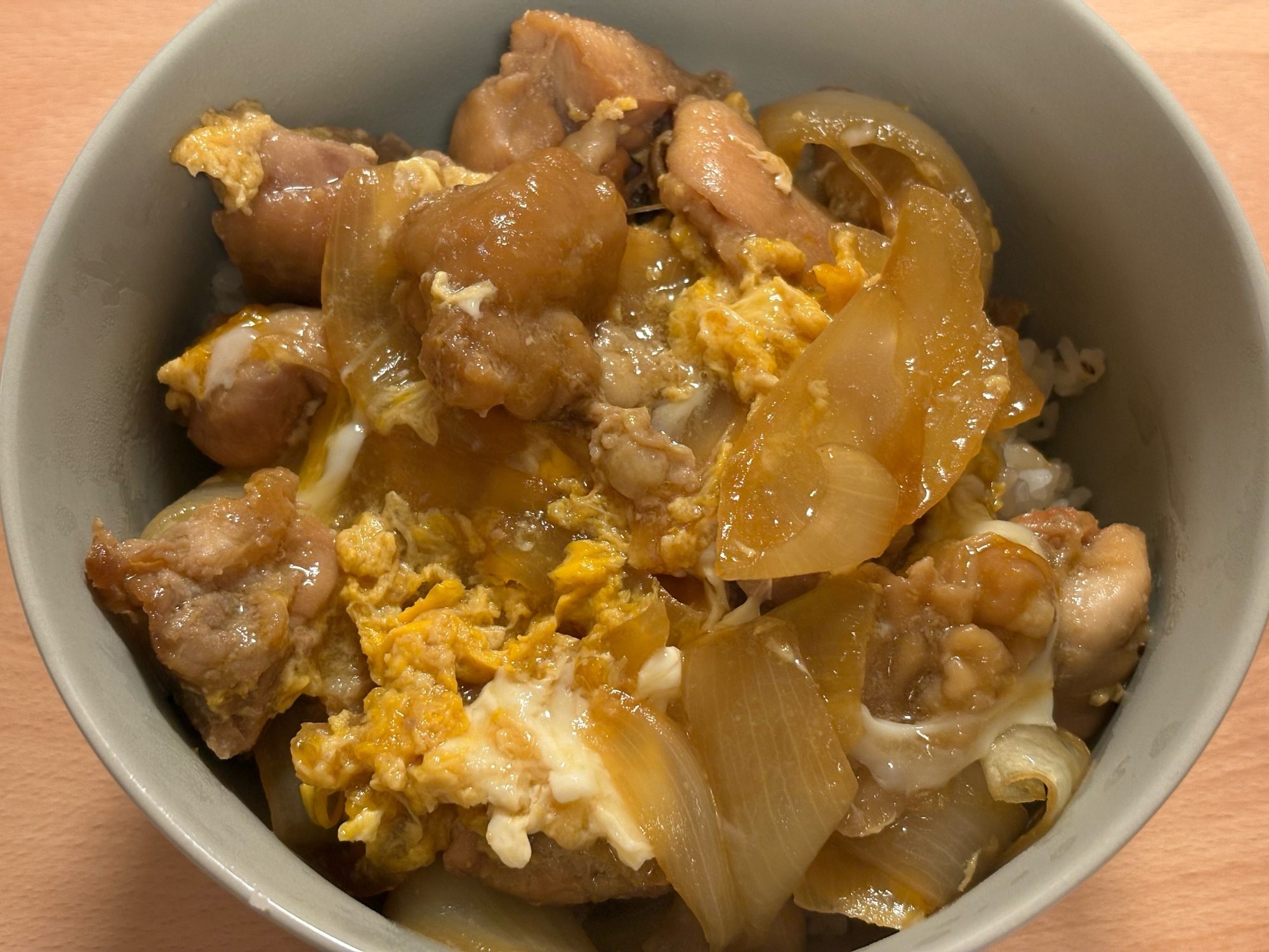 簡単手軽、親子丼