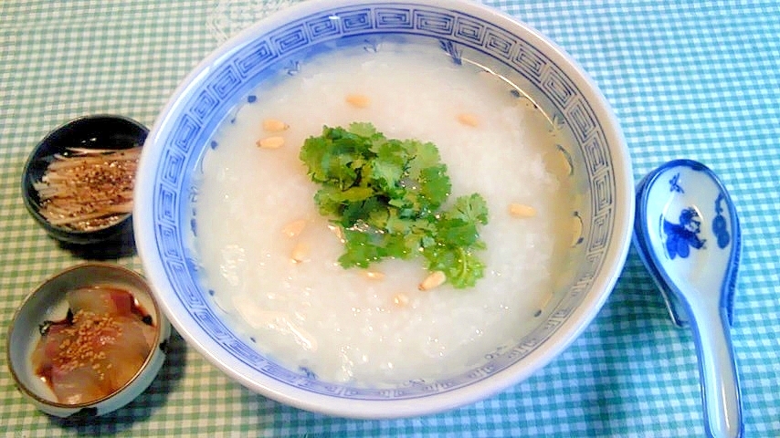 さらっと食べられる美味しい 中華粥 の作り方 デイリシャス 楽天レシピ