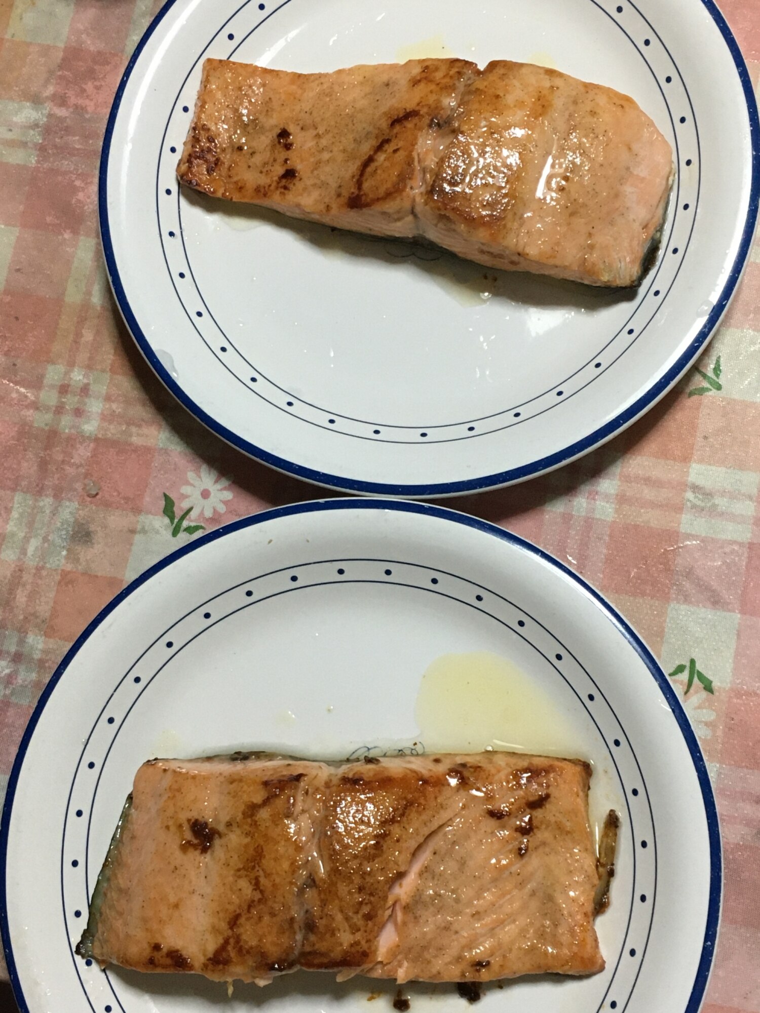 生鮭ブロックのバター焼き レシピ 作り方 By Faiten8 楽天レシピ