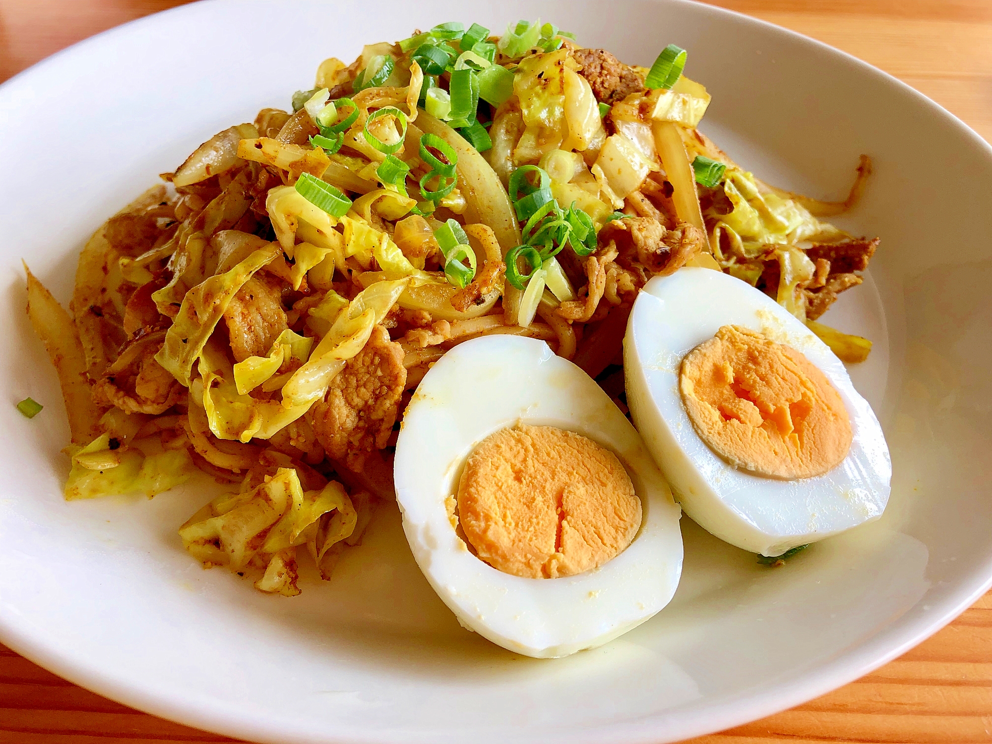 ビールが進む☆エスニックカレー焼きそば