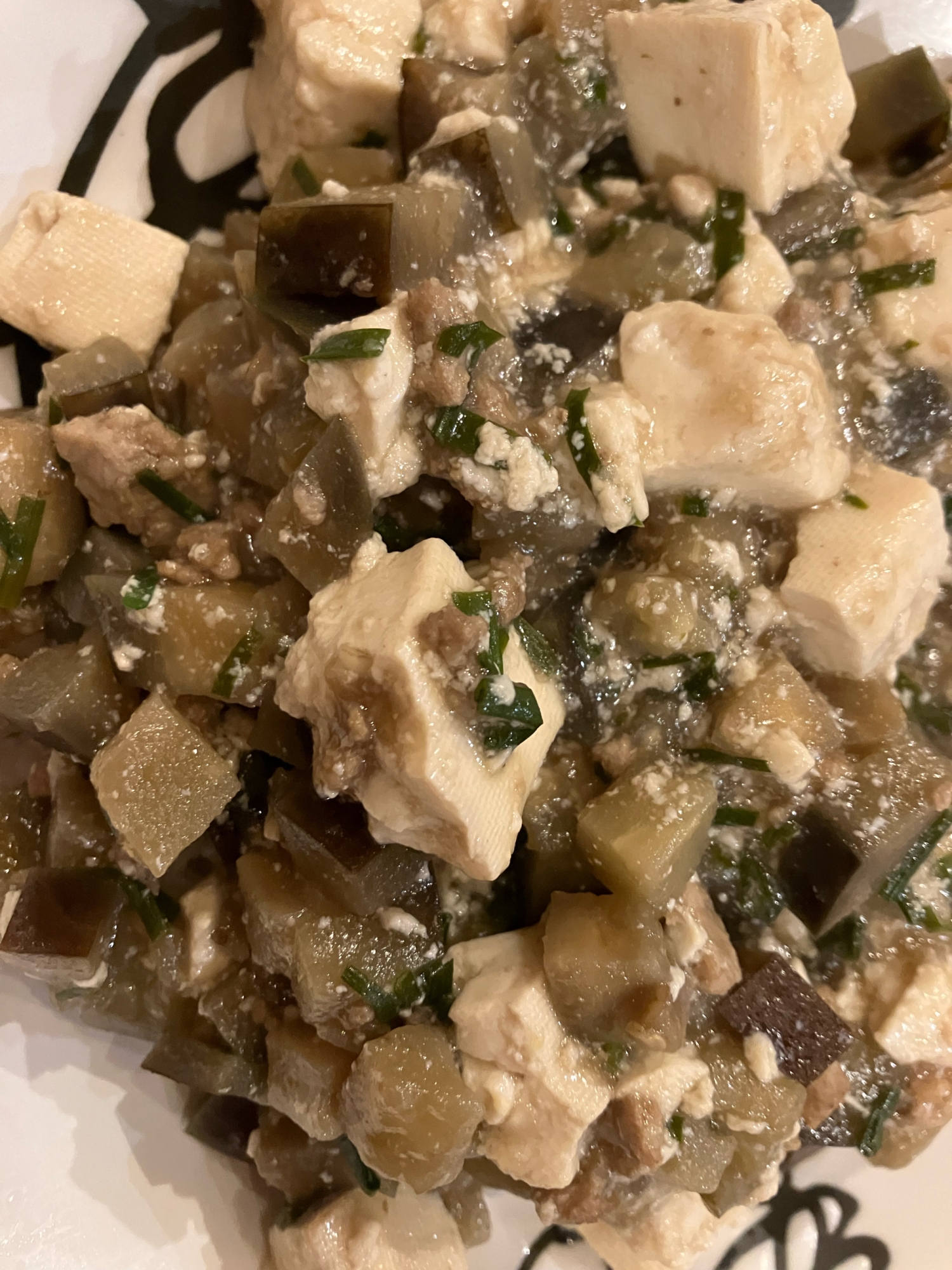 麻婆なす豆腐