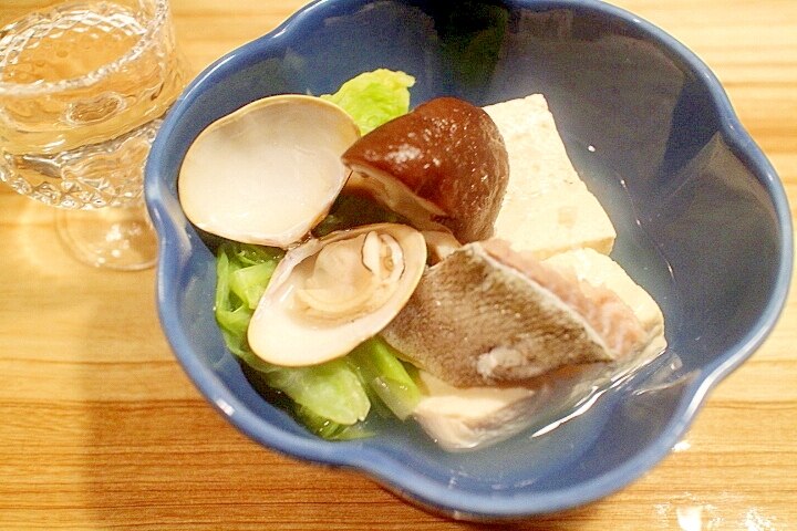 湯豆腐＋鱈ちり＋お吸い物のあたたかお鍋 レシピ・作り方 by Seika A