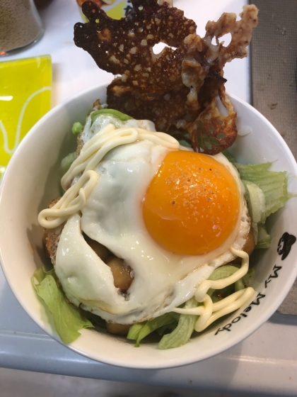 ♪お手軽ランチ♡アジアン屋台風焼き鳥丼♪