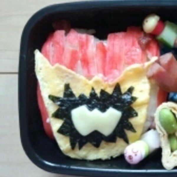 キョウリュウジャーのキャラ弁 レシピ 作り方 By 節約大好き二児ママ 楽天レシピ キョウリュウジャーのキャラ弁 レシピ 作り方 By 節約大好き二児ママ 楽天レシピ