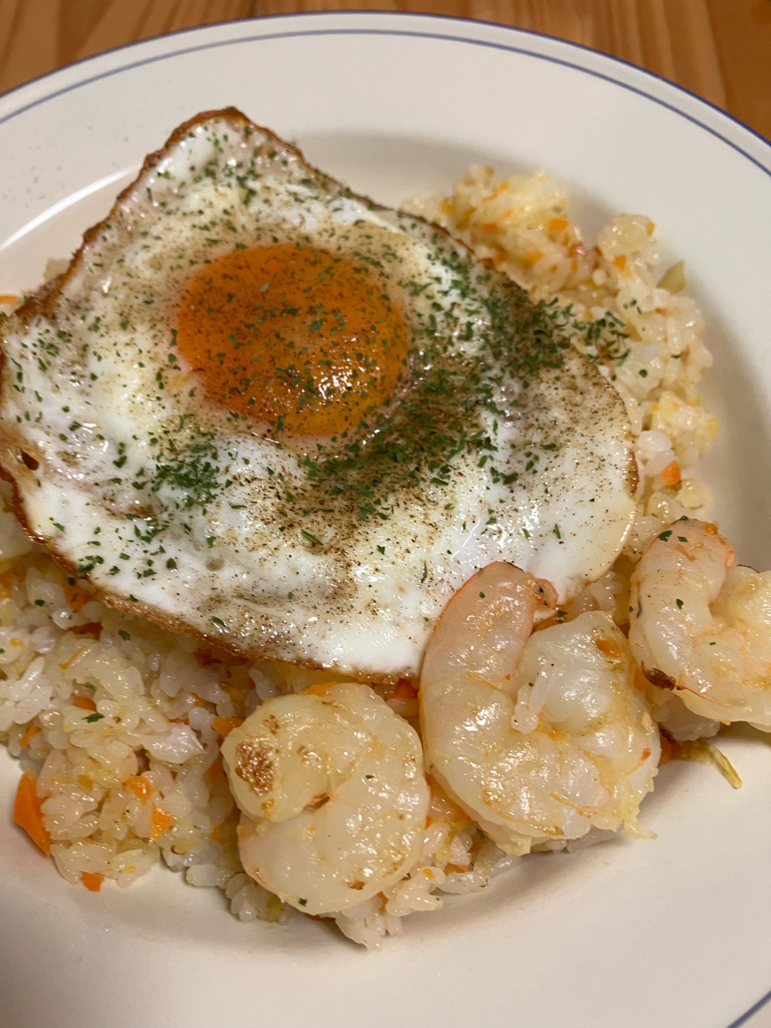 エビピラフ風チャーハン
