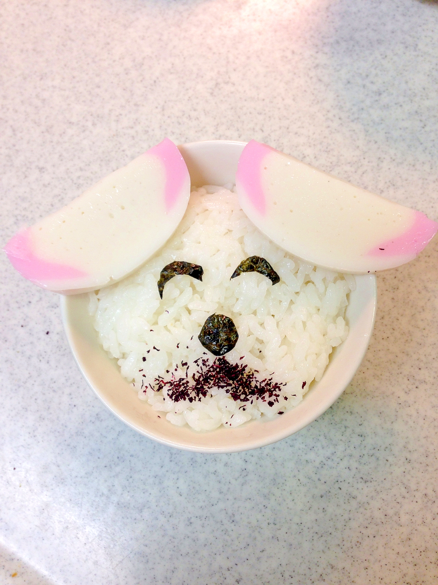 かまぼこで キャラご飯 レシピ 作り方 By 愛犬777 楽天レシピ