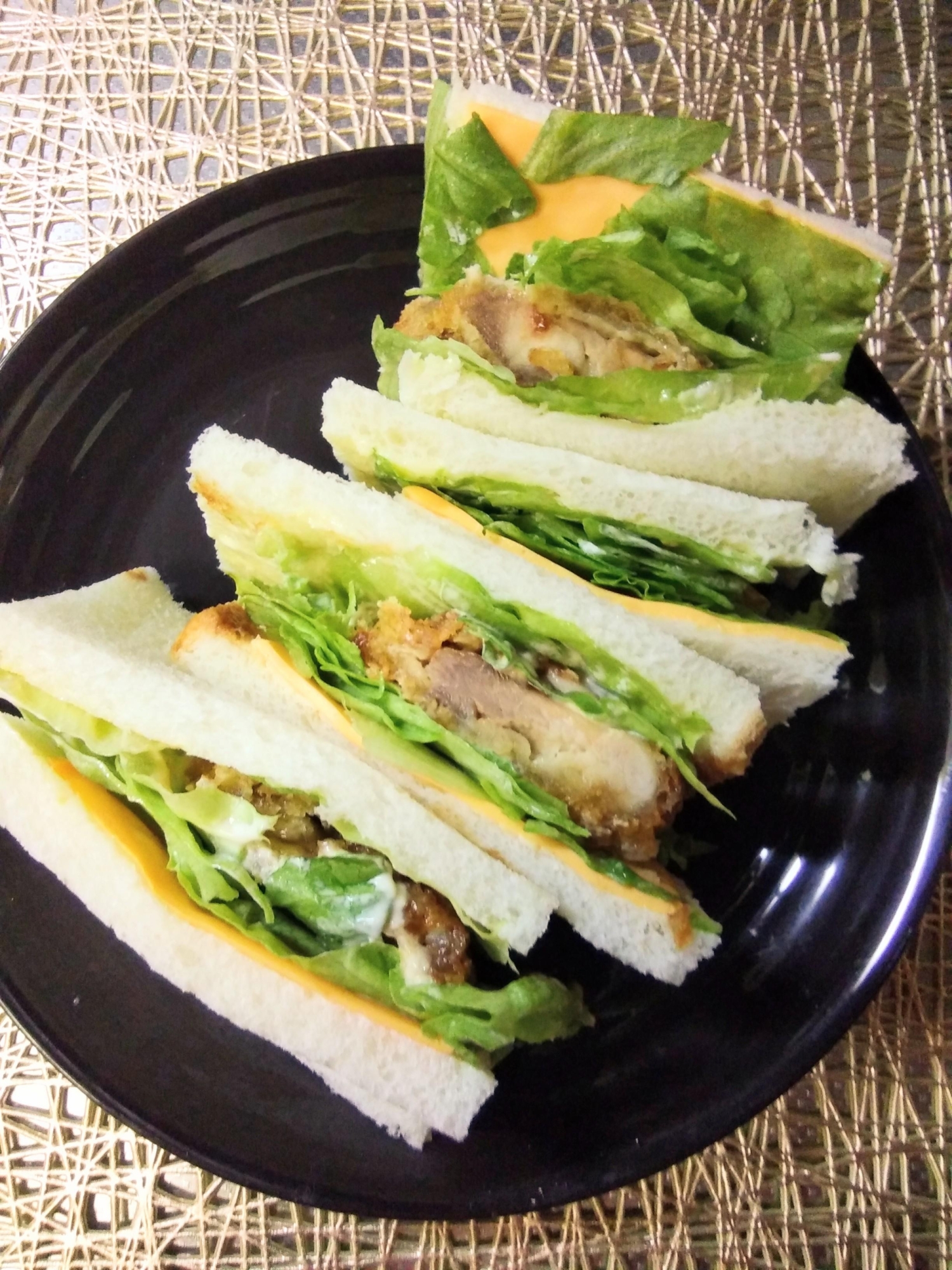 チキンカツサンド☆チキンカツのサンドイッチ