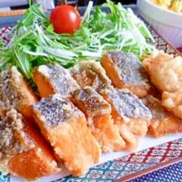 鮭の一口ムニエル タルタルソース添え レシピ 作り方 By まきまきのディナー 楽天レシピ 鮭の一口ムニエル タルタルソース添え レシピ 作り方 By まきまきのディナー 楽天レシピ