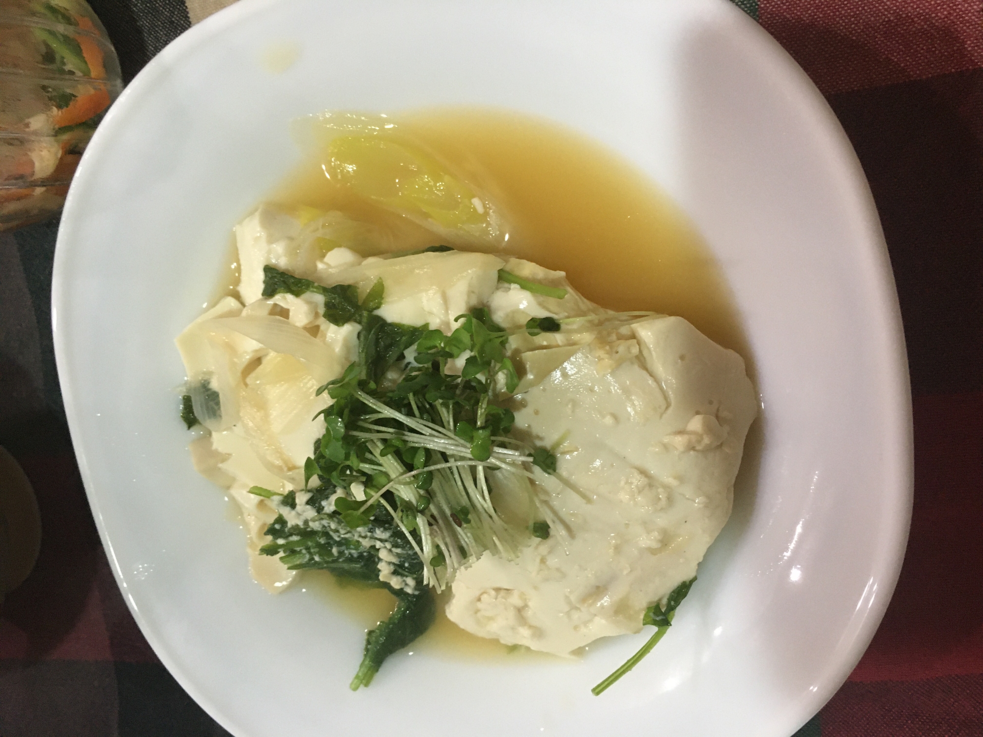 トロトロ豆腐スープ