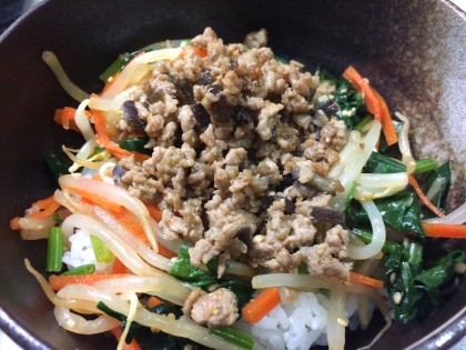 子供も一緒に 辛くないビビンバ レシピ 作り方 By Ausue 楽天レシピ