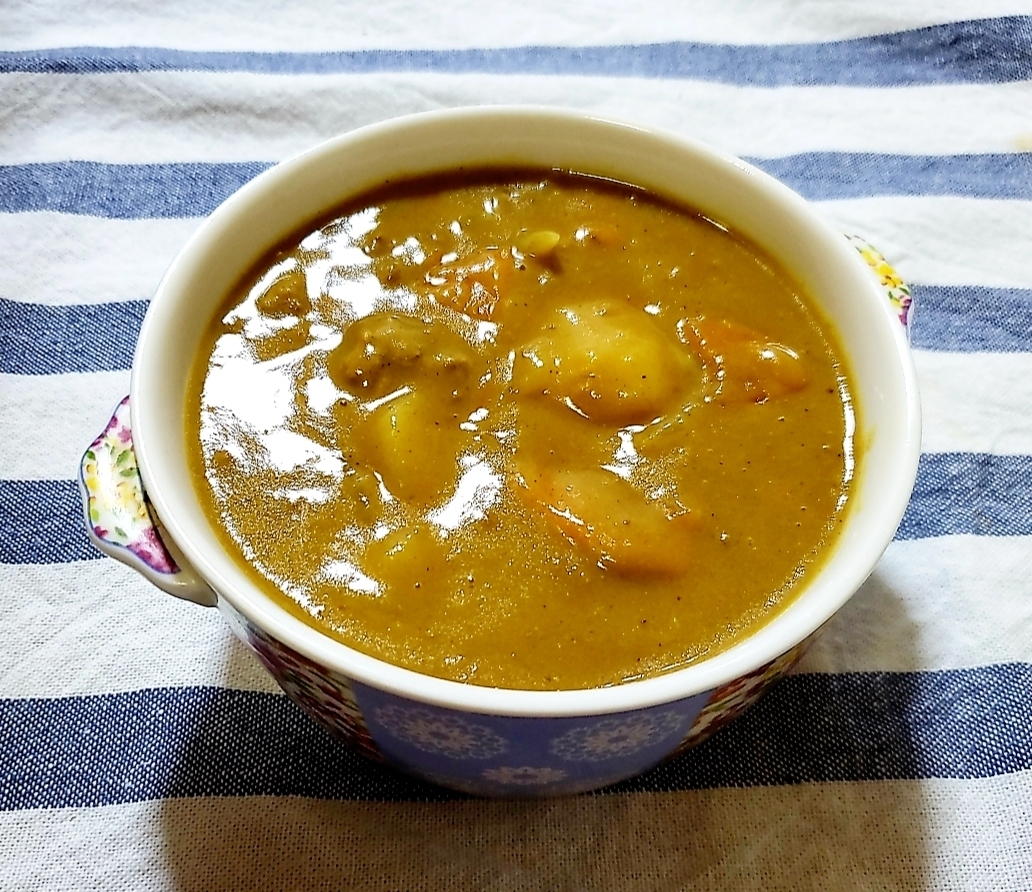 挽き肉で作るカレー