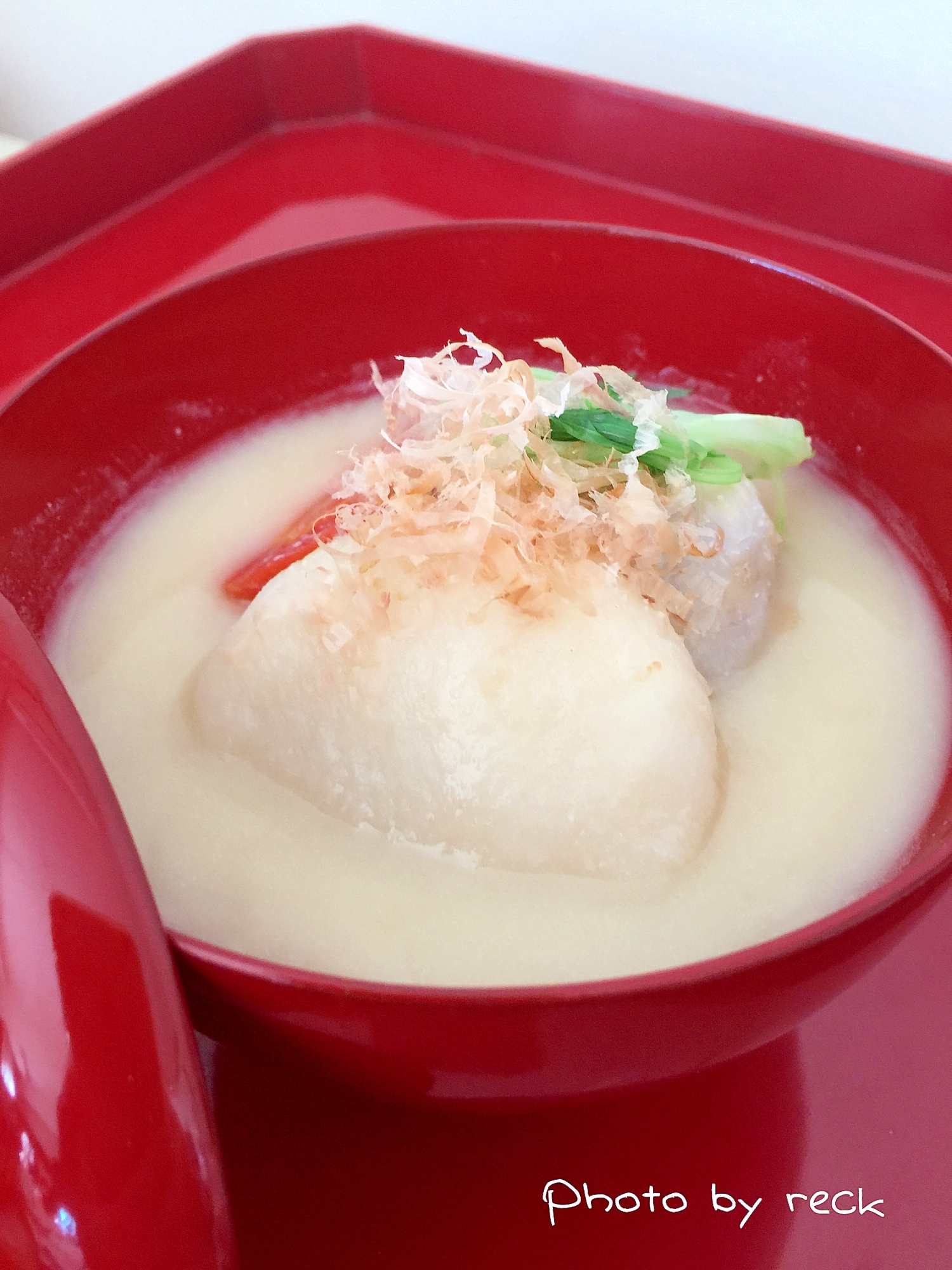 京都伝統料理 〜白味噌のお雑煮〜